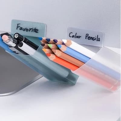 Promoção Criativo Home Office Ferramenta Prática Monitor de Computador Papelaria Auxiliar DIY Bandeja de Bolso Suporte p
