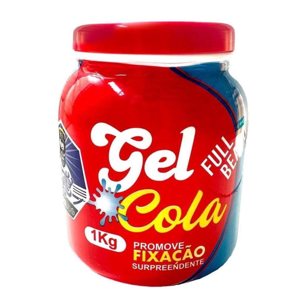 Gel Cola Barbeiro Potão 1Kg Santo Barbudo – Modelador Capilar Masculino
