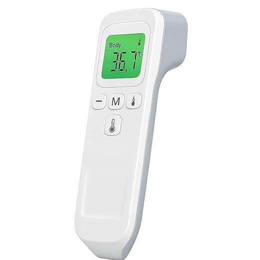 Termômetro Digital Infravermelho Sem Contato Testa Bebê Adulto LCD