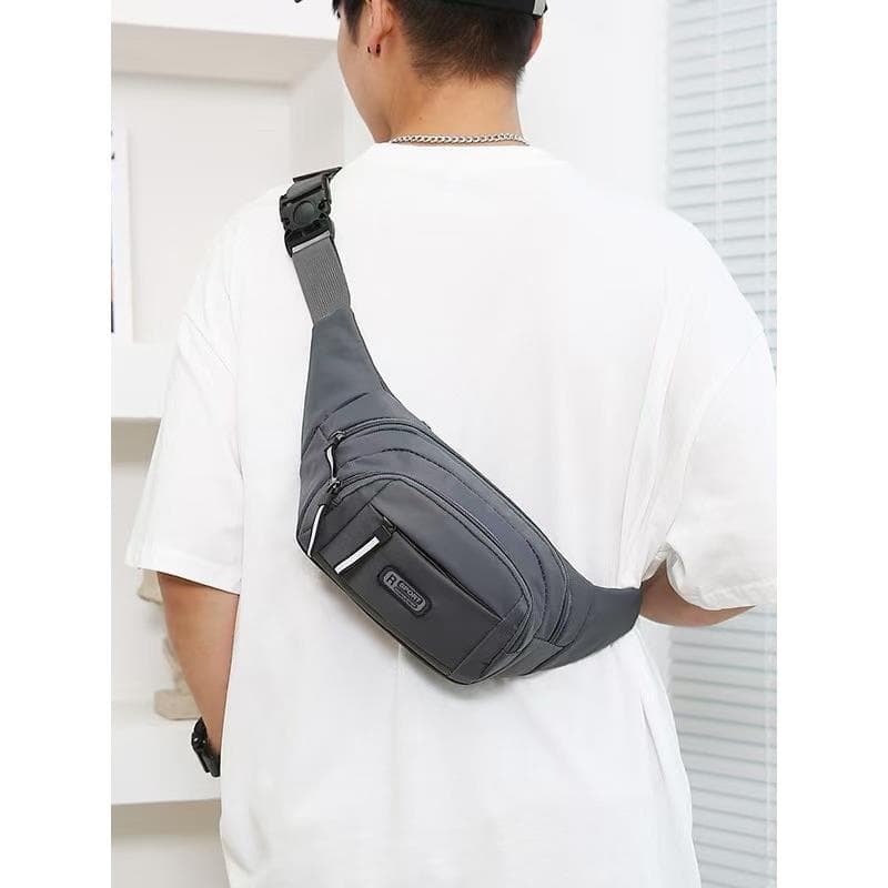 2027 novo estilo bolsa de cintura masculina multifuncional uso seco cinto saco resistente ao desgaste saco do mensageiro