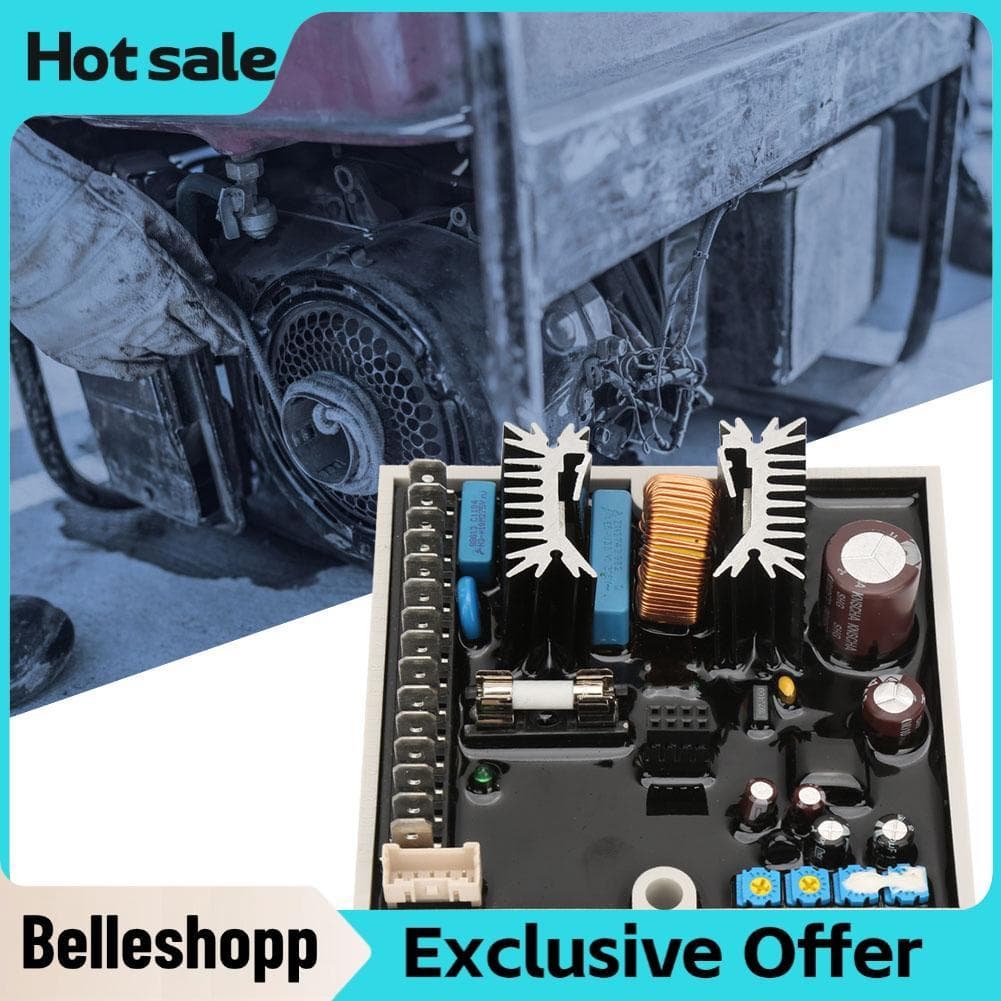 Belleshopp-br Belleshopp-br AVR Regulador de Tensão A6762 Gerador 40-270VAC Abeto Automático para Meccalte