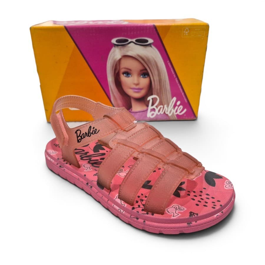 Sandália Meninas BARBIE 22838 Linda Leve Grendene Kids