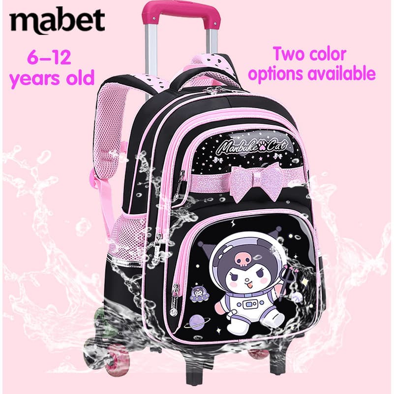 Mochila escolar para estudantes do ensino fundamental/mochila infantil/menina grau 1-3-6/mochila para reduzir carga/ultr