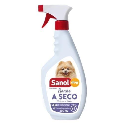 Banho à Seco Sanol Dog para Cães - 500ml