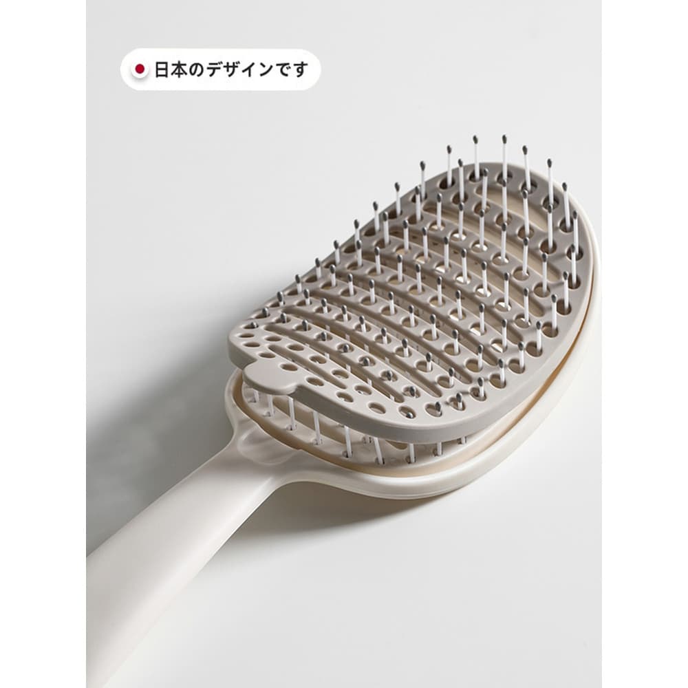 Costelas japonesas pente alto crânio superior fofo pente senhoras dedicado Anti-estático massagem do couro cabeludo ondu