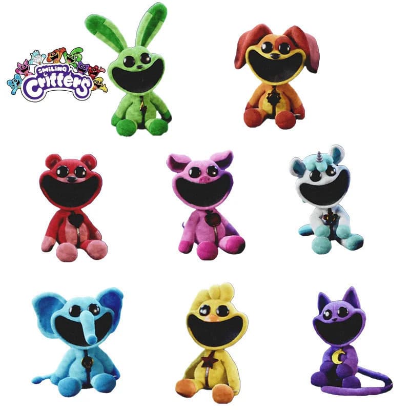 30cm Critérios Sorridentes Brinquedos De Pelúcia Hopscotch CatNap BearHug Plushie Doll Cute Soft Stuffed Para Crianças A