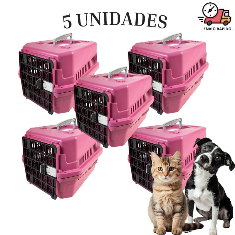 Kit Com Cinco Caixa De Transporte Do 1 Ao 5 Cachorro Gato Viagem Pet Casinha De Cachorro Pequeno 2 Em 1