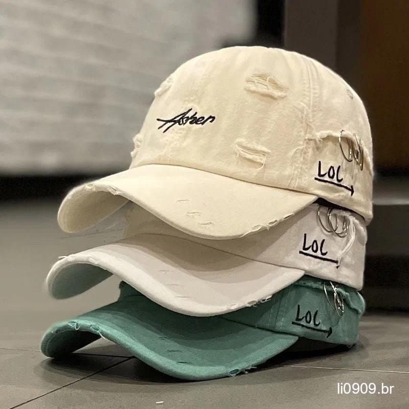 Bonés De Beisebol Vintage Nostalgia Com Letras Bordadas Moda Estilo Hip Hop Neutro Ajustável Sol Para Homens E Mulheres