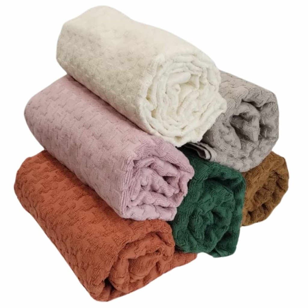 Toalha Rosto Teka Solare Felpuda 100% Algodão Premium 45x80cm