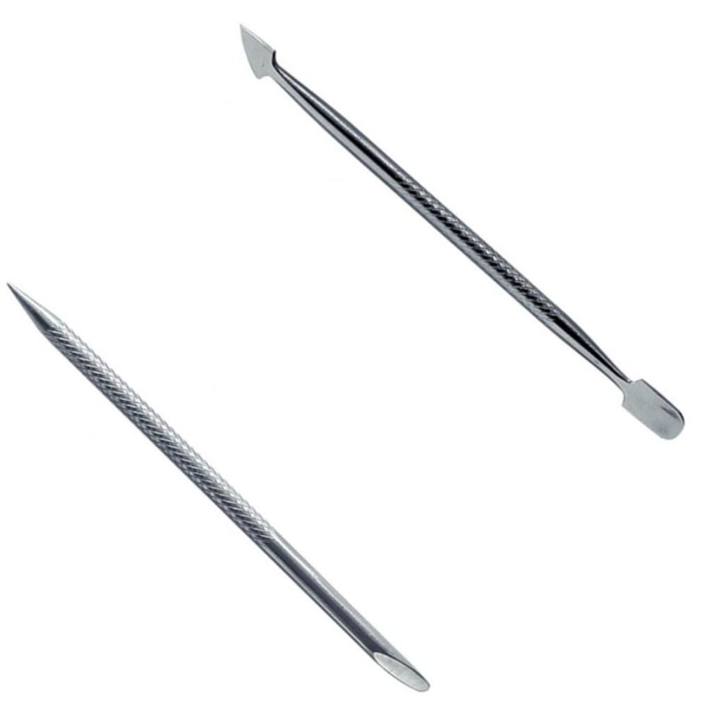 Palito unha + Espátula mista  Manicure Podologia profissional LEA