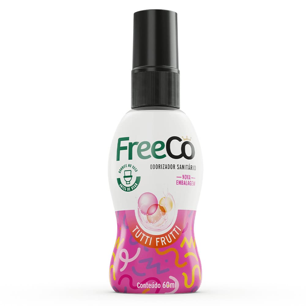 Bloqueador de Odores Sanitários FreeCô Tutti-Frutti 60 ml