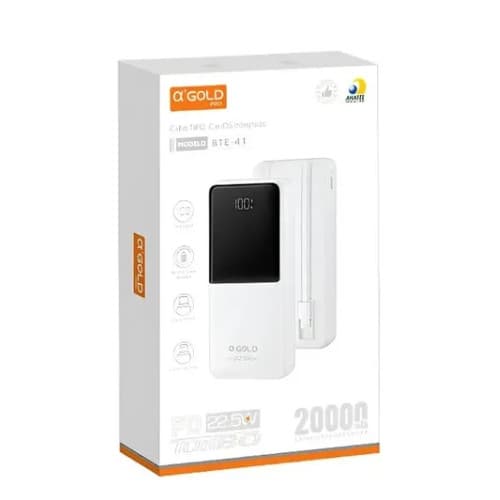 Power Bank 20000mah Turbo Pd22,5w Bte41 Agold