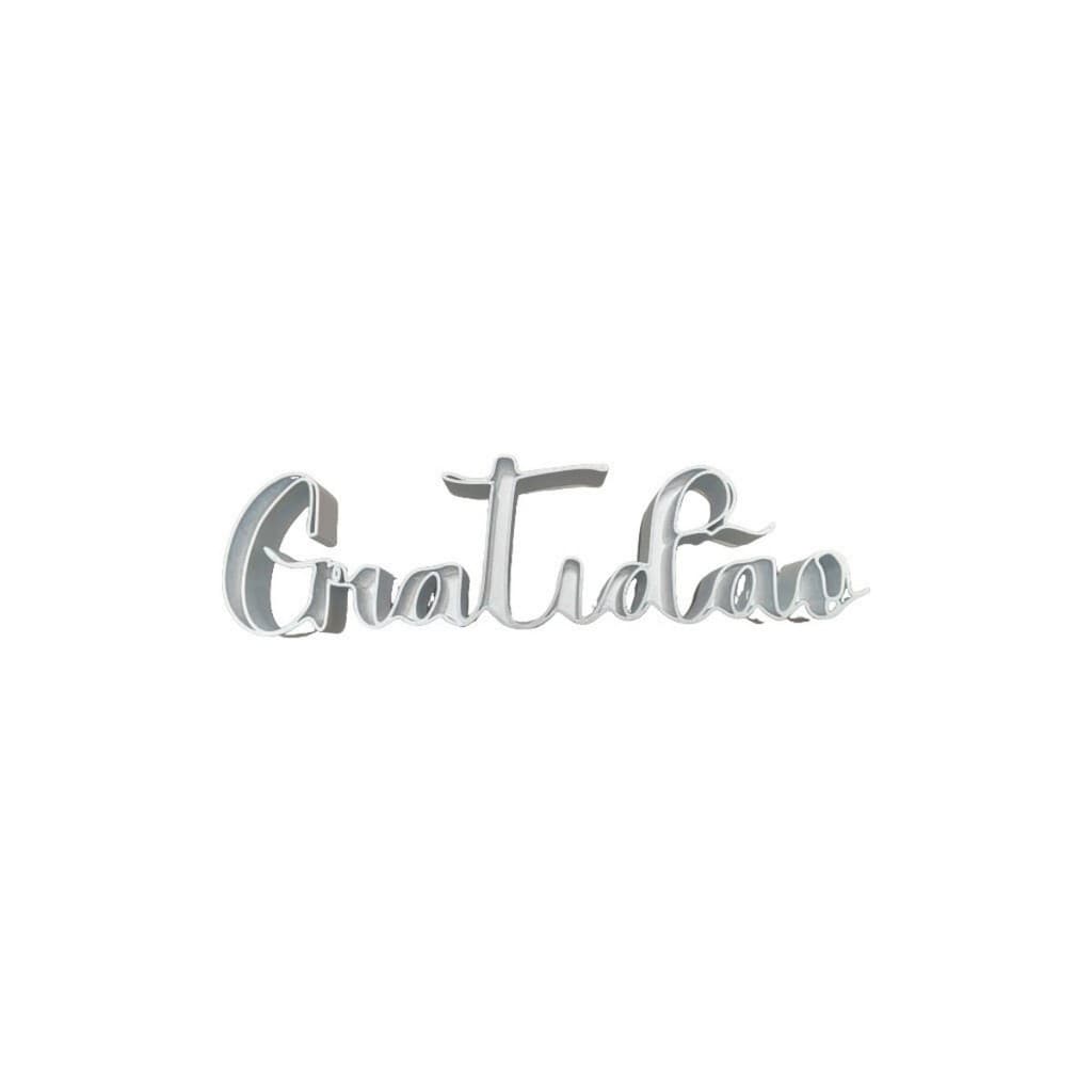 Placa Decorativa Gratidão Inspire Positividade Destaque E Sofisticação Para Qualquer Ambiente