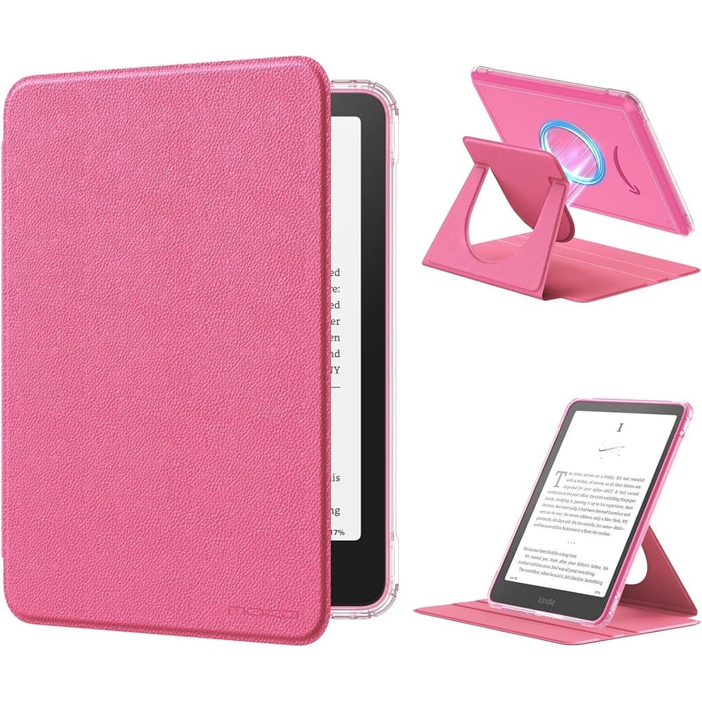 MoKo Capa Protetora Magnética Removível De TPU Macio Transparente Traseira Ajustável Para Kindle Paperwhite De 7 " 12a G
