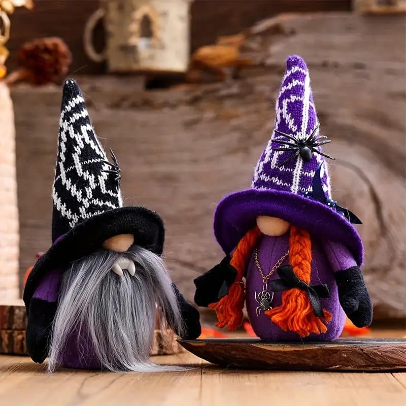 Boneco de Pelúcia de Gnomo Assustador para o Halloween, Perfeito para Decoração de Casa e Festas