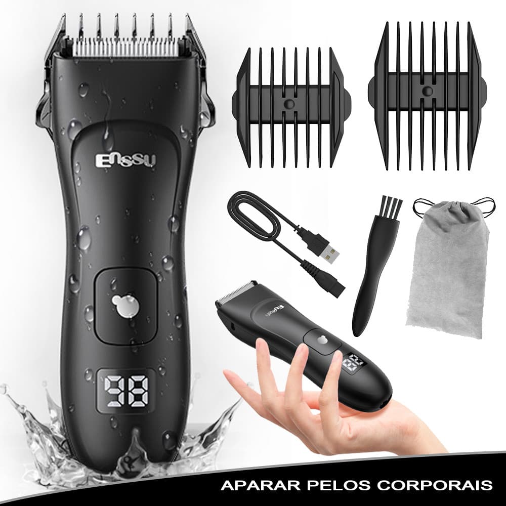 Aparador De Pelos Máquina De Depilação Masculina Íntima  Máquina De Cortar Cabelo E Barba