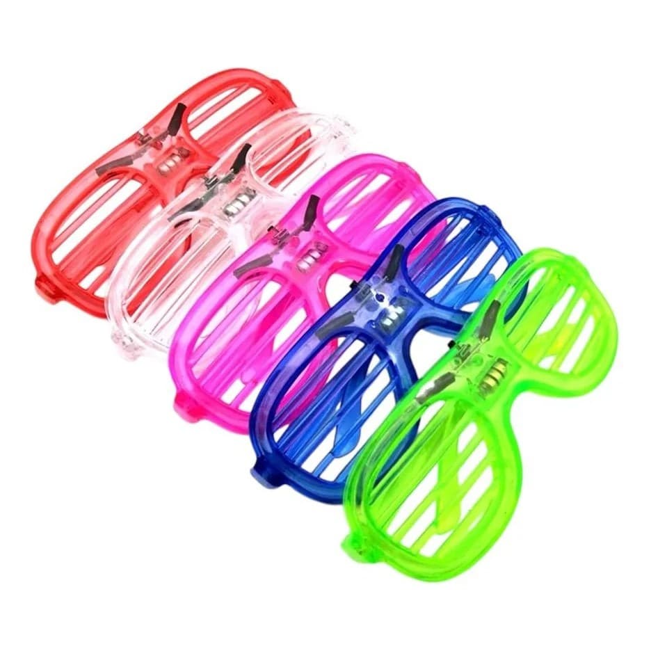 Óculos Led Para Festas Pisca Balada Carnaval Rave