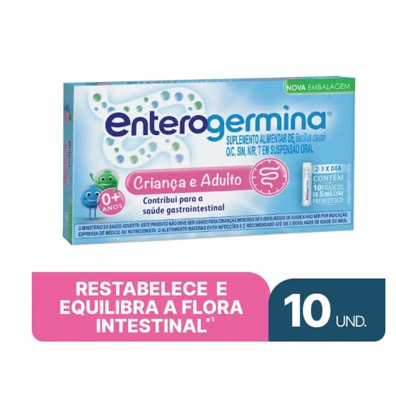 Enterogermina 10 frascos de 5ml