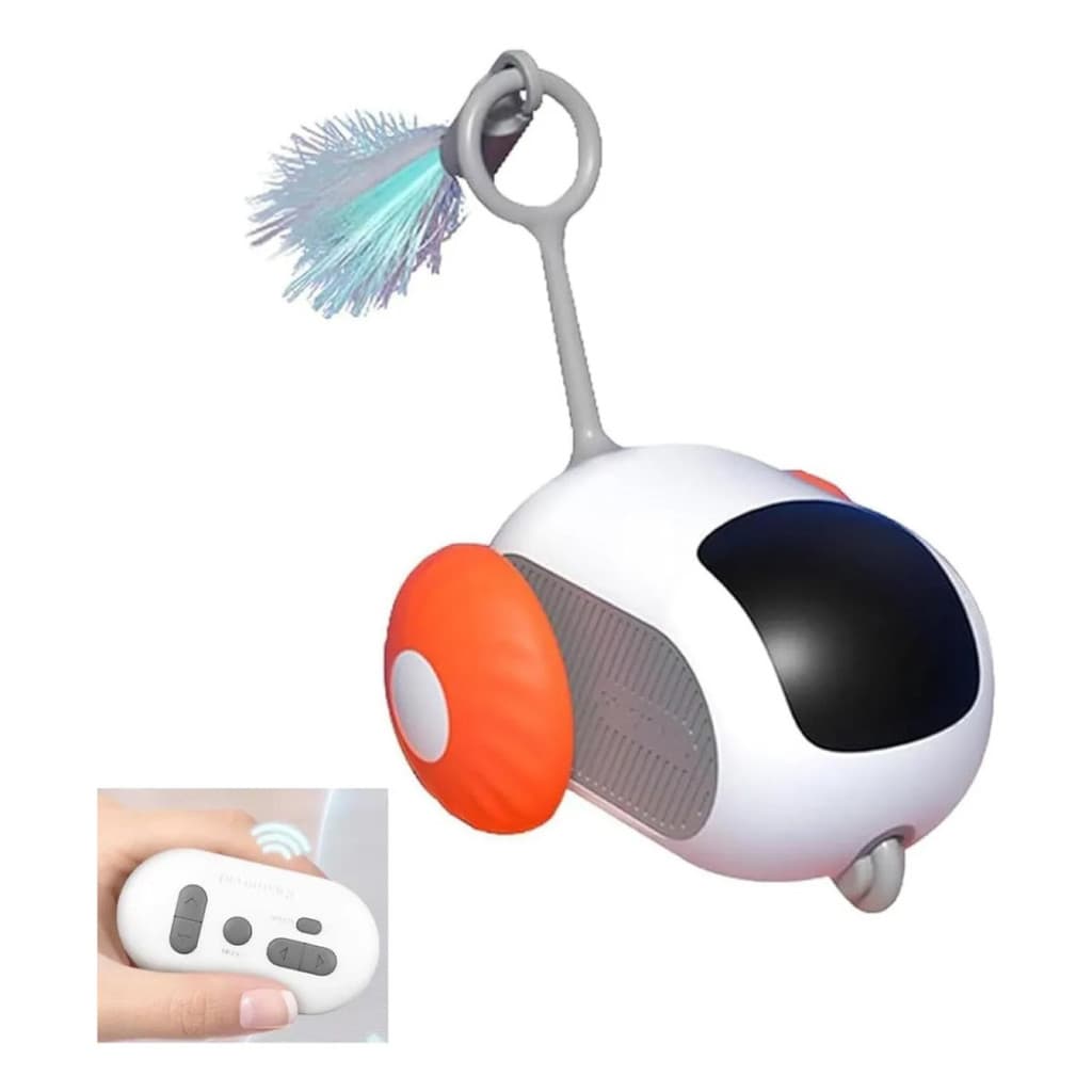 Brinquedo Elétrico Inteligente Gatos Com Controle Remoto