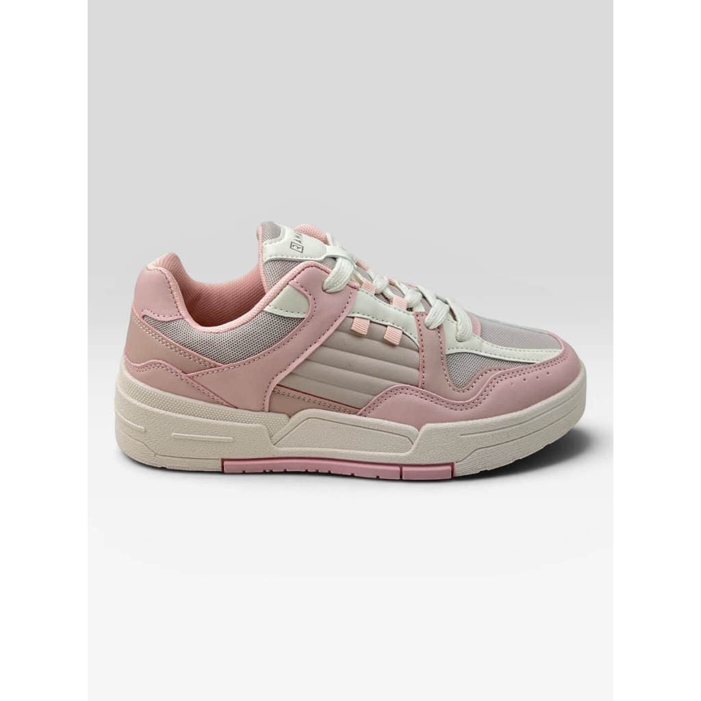 Tênis Feminino Casual Plataforma Ramarim Confortável Rosa