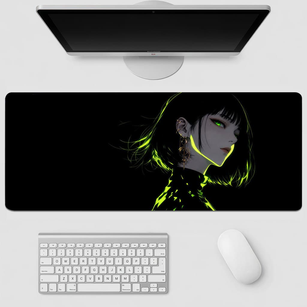 80 * 30cm Mouse Pad Anti Selip 26 * 21 CM Tapete De Mesa Grande MousePad Komputer Longo Legal Menina Haste