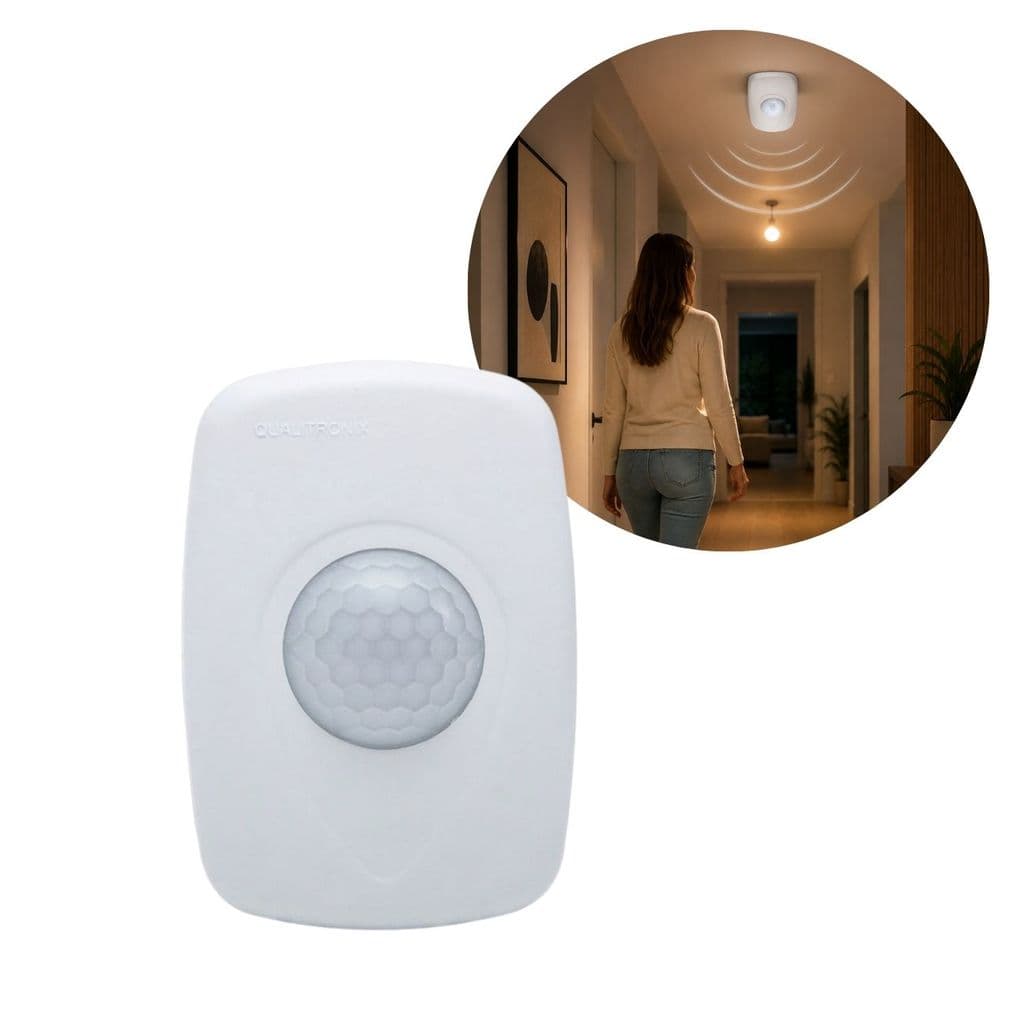 Sensor de Presença Multifuncional Teto 360º Qa23 Qualitronix