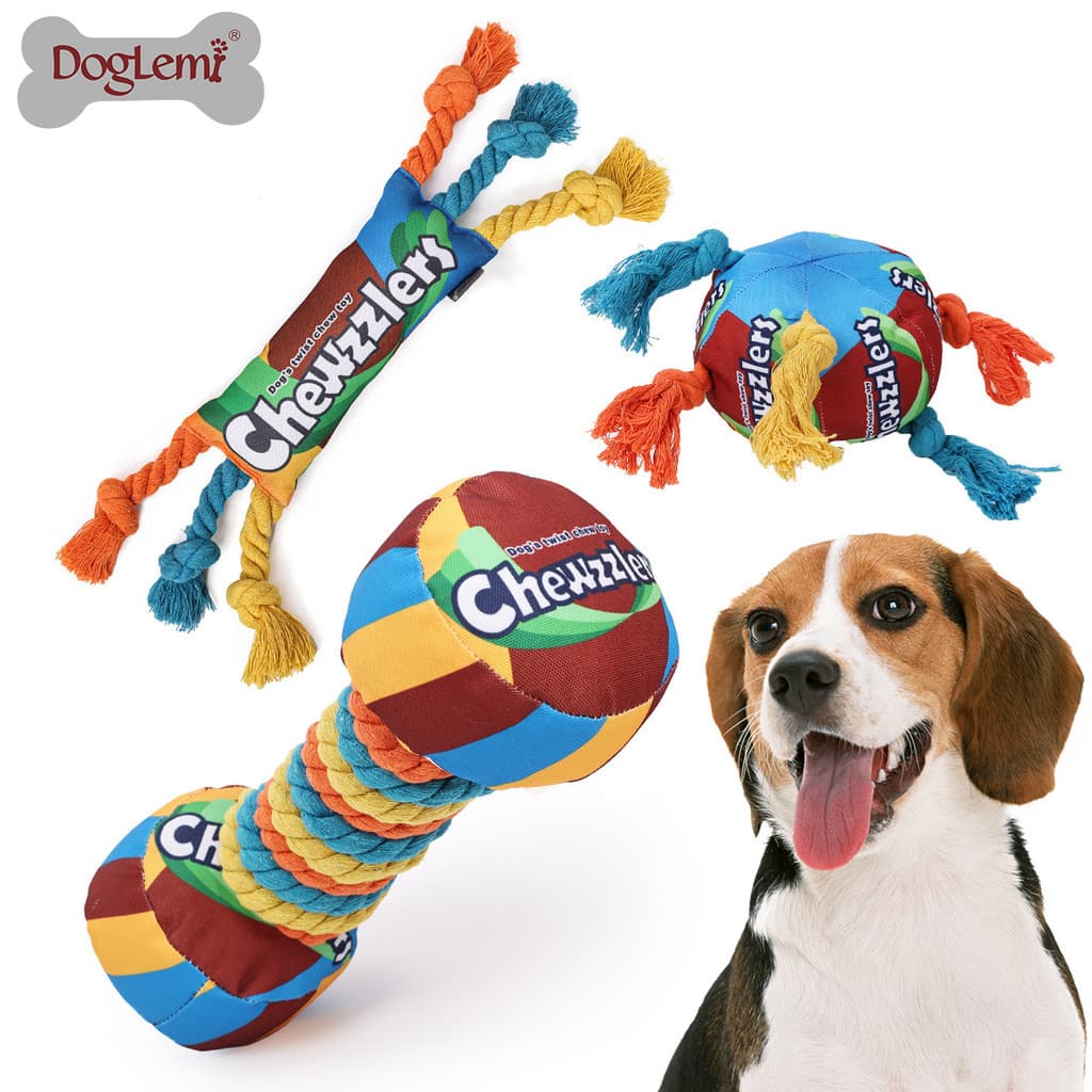 Brinquedo para Cães de Estimação, Brinquedo de Arco-Íris, Brinquedo Sonoro Mastigável para Cães, Acessórios para An