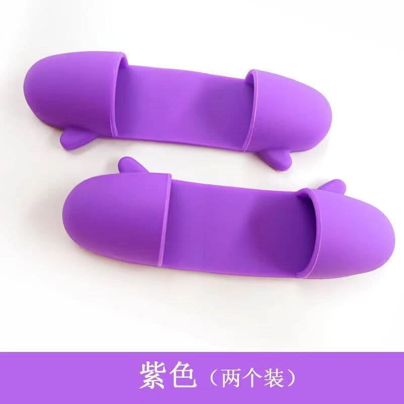 Capa de dedo de silicone com isolamento térmico clipe de mão cozinha silicone isolamento térmico prato clipe cozinha luv