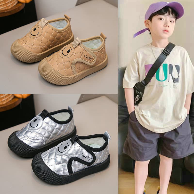 Bebê jardim de infância sapatos internos outono sola macia antiderrapante sapatos da criança 1-3 anos de idade meninos s