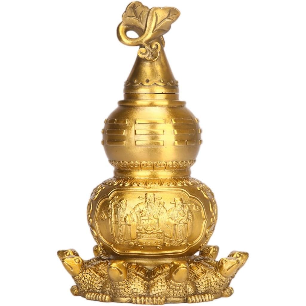 Ornamento de Cabaça de Cobre JITUIHOM, Decorações para Sala de Estar e Mesa de Jantar, Decoração de Casa em Latão, Cabaç
