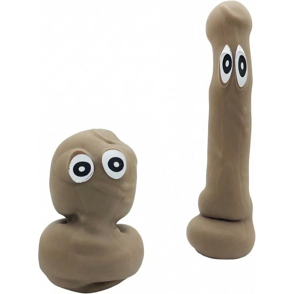 Bola Anti-Stress de Cocô Elástico - Design Inovador 2026 - Presente para Meninos, Meninas, Homens, Mulheres, Adolescente