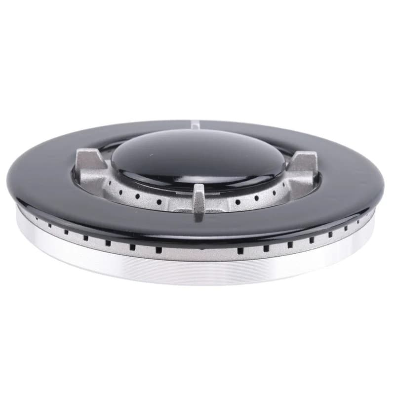 Mais Recente Conjunto de Tampas para Queimadores de Fogão, Coroa de Queimador de Fogão, Tampa de Chama para Cozinha, Com