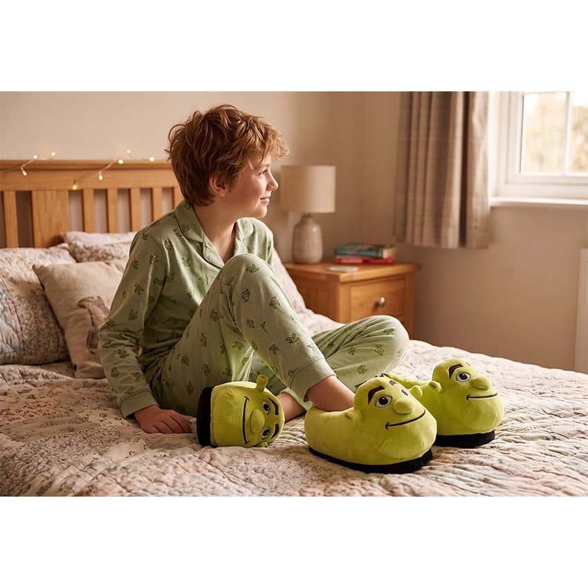 Pantufa Unissex Adulto Dreamworks Shrek licenciada