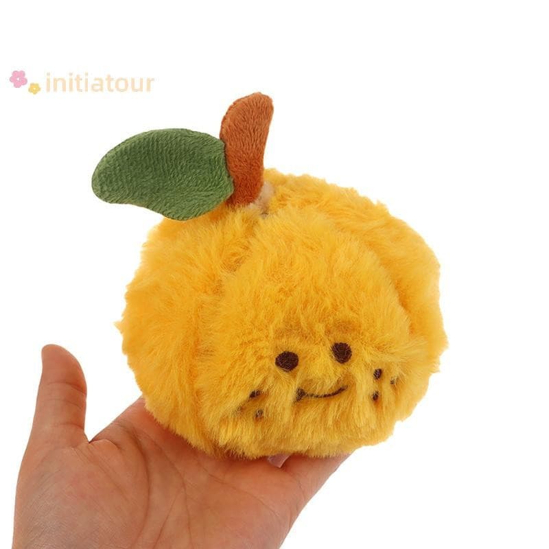 Initiatour Criativo Descascado Laranja Brinquedo De Pelúcia Dos Desenhos Animados Simulação Frutas Macio Boneca Brinqued