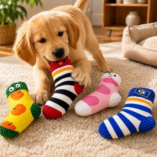 Brinquedo Pelucia Pet Macio Apito Divertido Estimulacao Animais 22cm Sortido