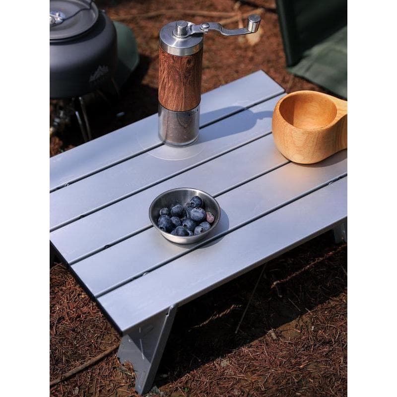 Ao ar livre portátil Mini mesa de liga alumínio Super lazer tenda mesa acampamento café chá leve pequena mesa