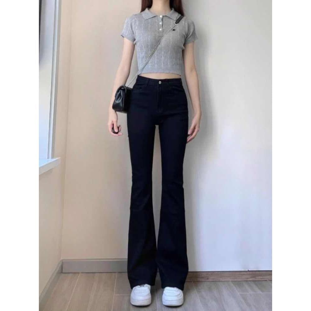 Primavera outono inverno novo estilo queimado Jeans feminino mais veludo engrossado cintura alta mais magro olhar drapea