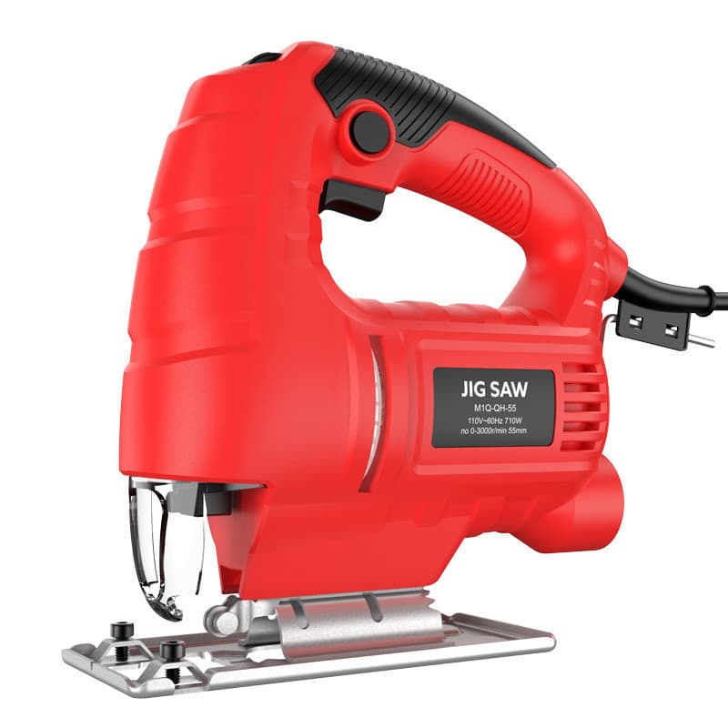 Serra Tico Tico Profissional 780W 3300rpm com 5 Velocidades de Corte Ajustáveis Com Botão De Trava Voltagem.