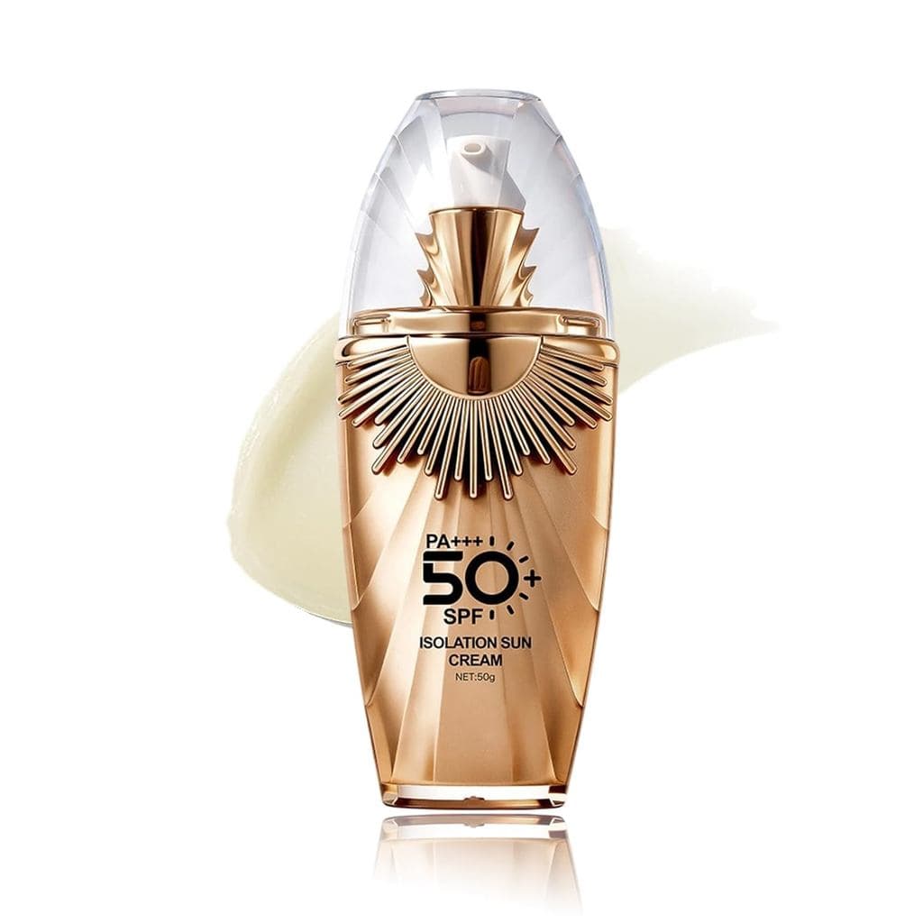 Creme Protetor Solar SPF50 - Protetor Solar Facial à Prova d'Água de Longa Duração para o Verão ao Ar Livre, Barreira de