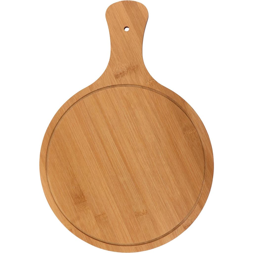 Tábua para Servir 1x44x30cm Bambu Natural Table Madeira Marrom