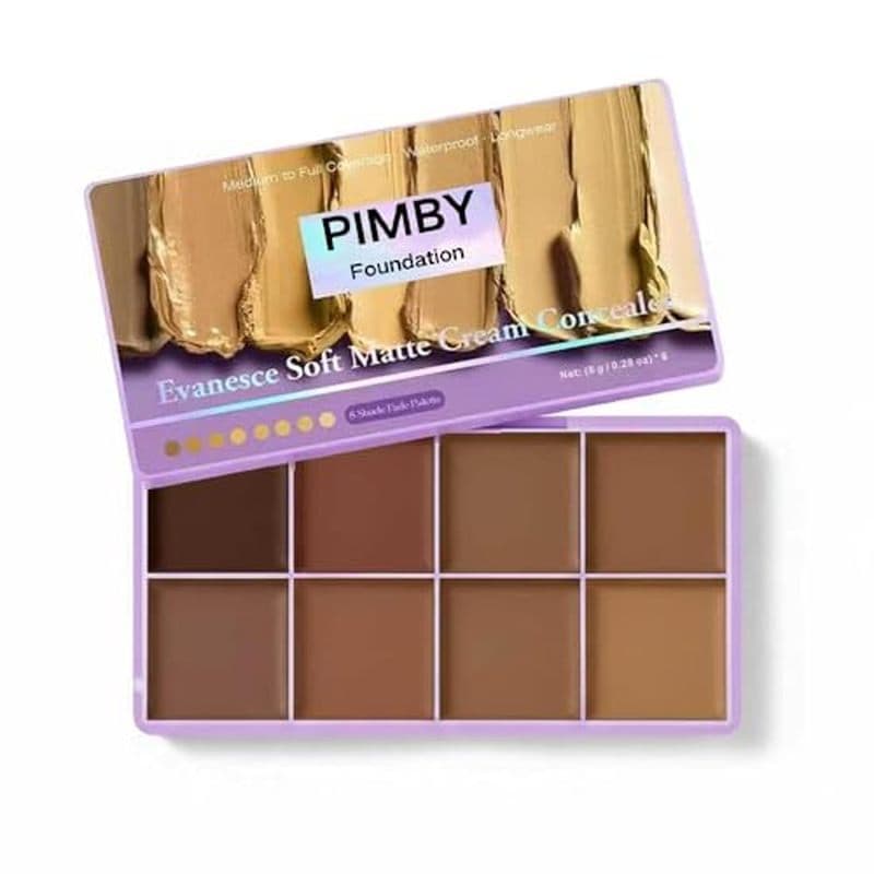 Maquiagem Corretiva De Cobertura Total PIMBY Para Olheiras & amp ; Acne , Leve Sob Os Olhos Corretivo Facial , Fórmula M