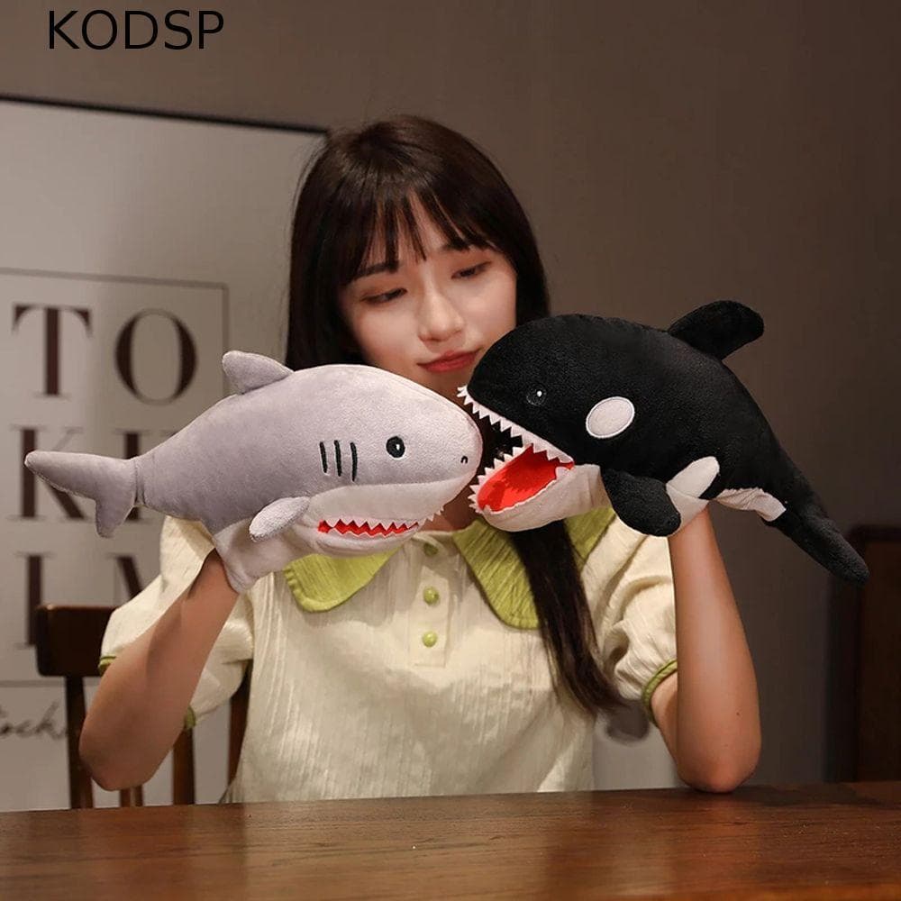 KODSP Animais Marinhos Crianças Presentes Brinquedo Educativo Dos Desenhos Animados Animal História Contando Bonecas Bri