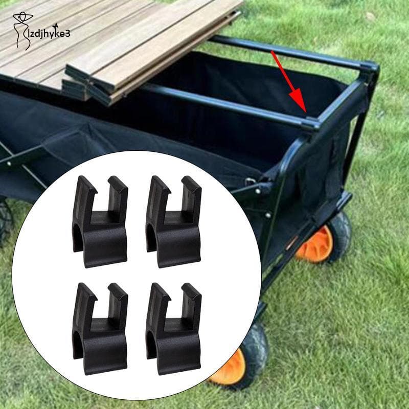 [lzdjhyke3] 4x Fivela De Carrinho De Acampamento Push Pull Complementos Universal Leve Cartão Golfe Para Compras Esporti