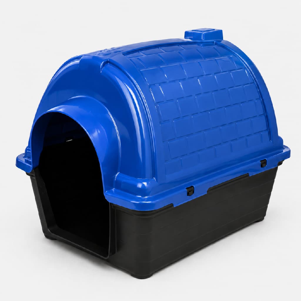 Casinha de Cachorro desmontável Pet n7 porte pequeno e médio Azul