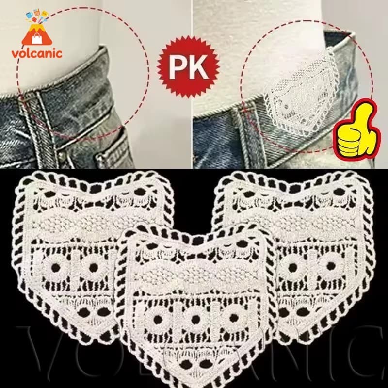 [Entrega Rápida] Expansor De Cintura Jeans-Acessórios De Vestuário-Cinto De Alta Elasticidade Sem Vestígios-Patches De A