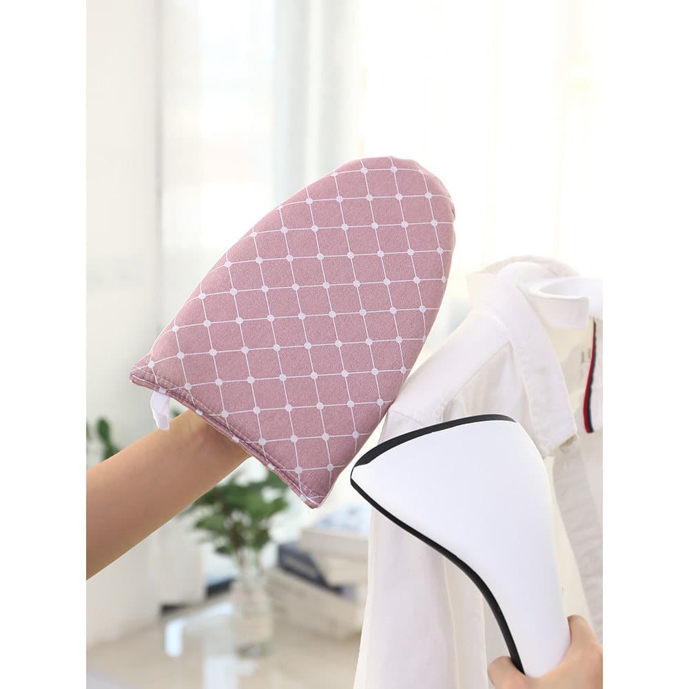 Mini tábua de passar roupa Tábua de passar roupa portátil Máquina de passar Tábua de roupas Luvas Anti-esca