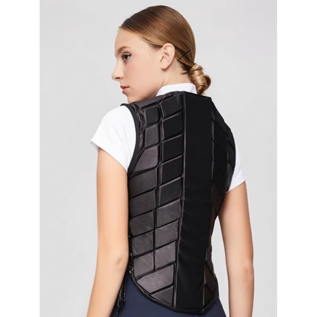 Cavassion Colete Protetor Equestre Armadura Equestre Masculino Feminino Adulto Cavaleiro Equitação Equipamento de Escudo