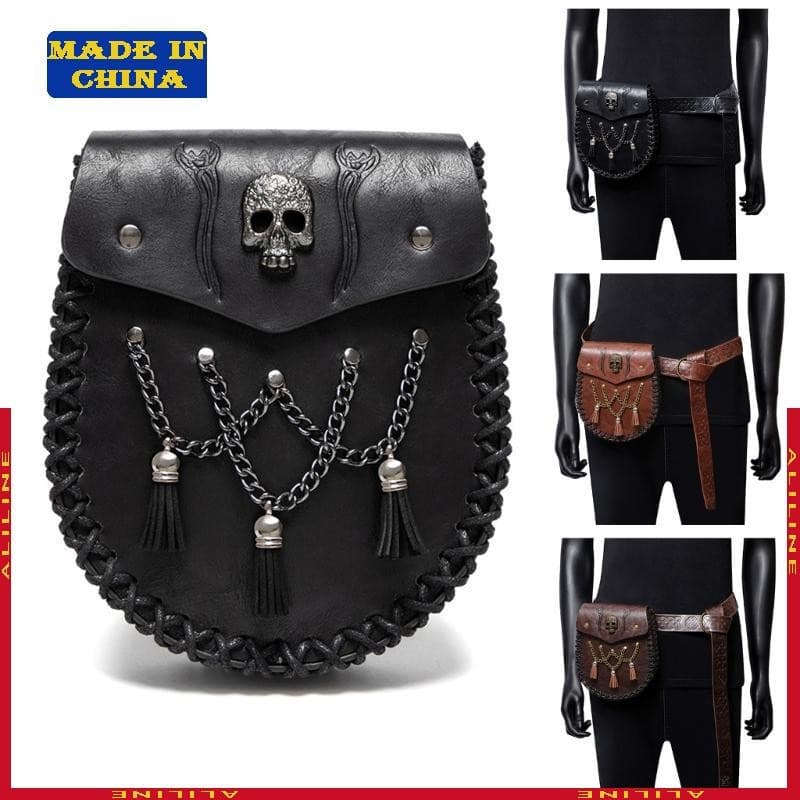 ALI Cinto Bolsas Cintura Bolsa Fanny Pack Celular Holdre Traje Renascenência Medieval