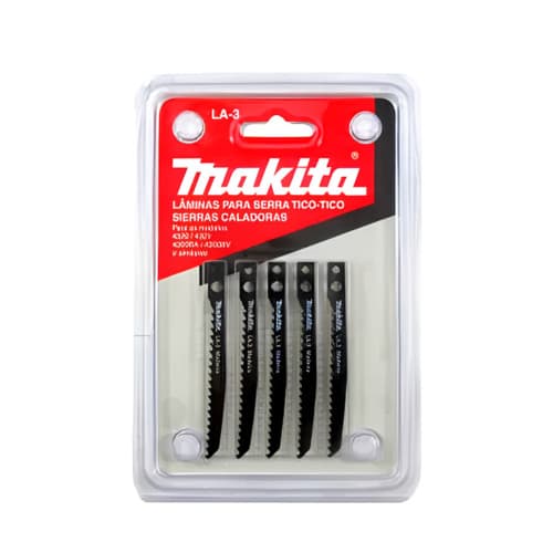 LÂMINA PARA SERRA TICO TICO MAKITA  LA-3  5 PEÇAS