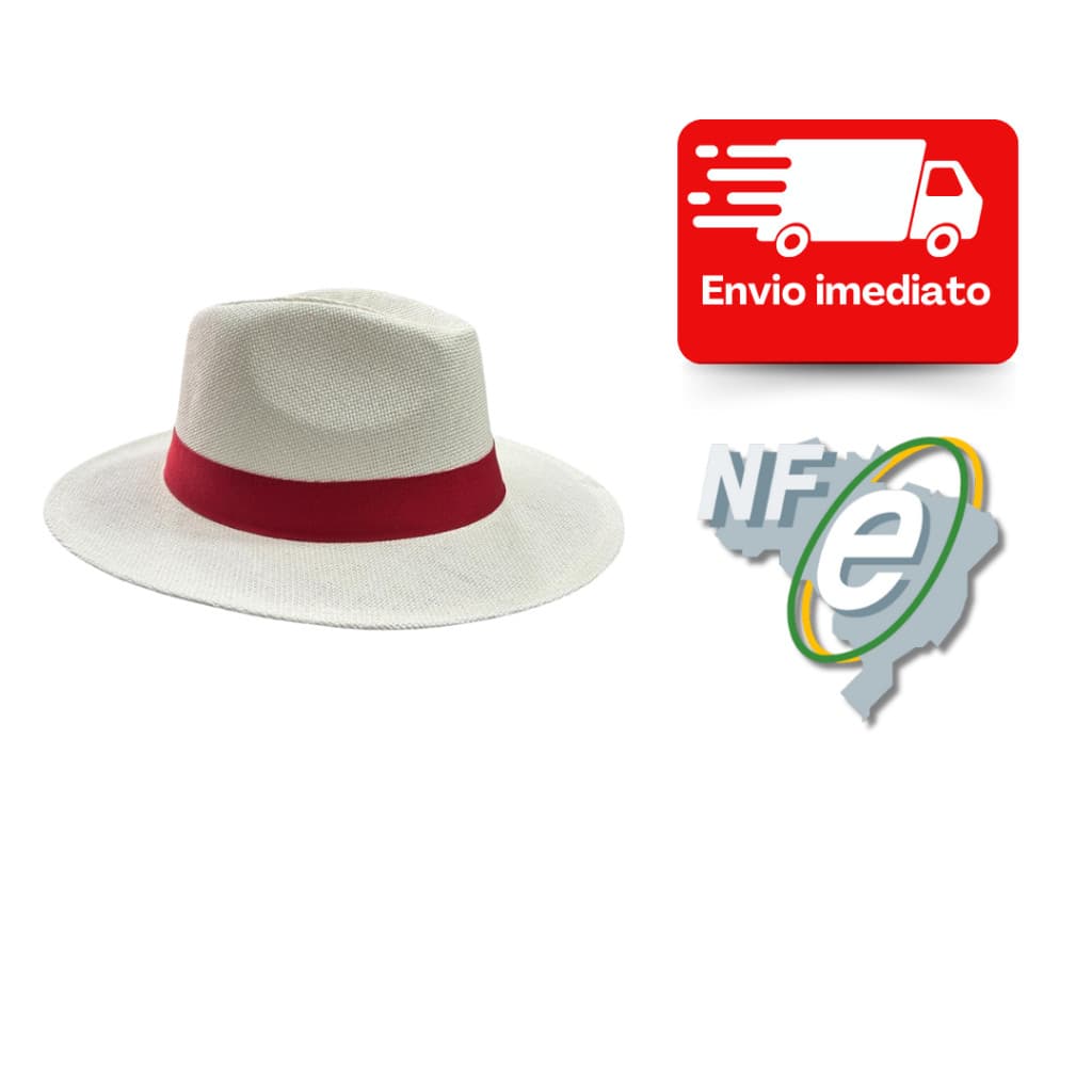 Chapéu Panamá Aba Larga Masculino Feminino Malandrinho Estilo Praia Verão Proteção UV Elegante